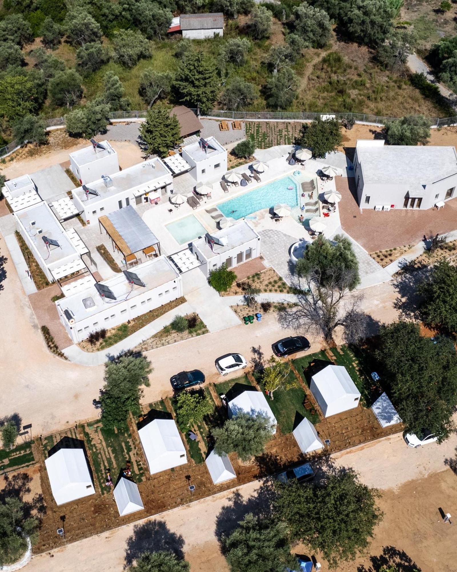Nirikos Camping Spasmeni Vrisi Esterno foto