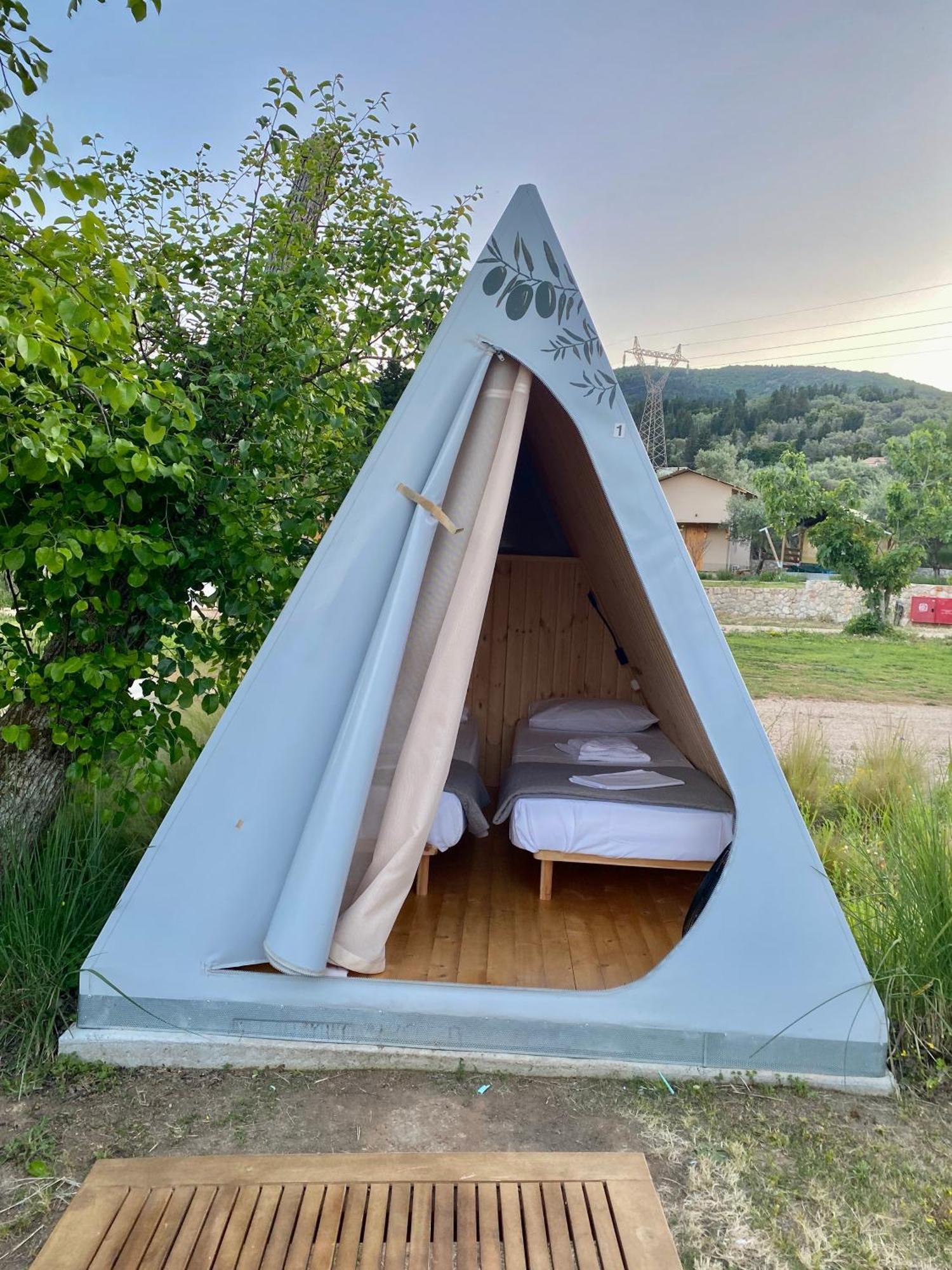Nirikos Camping Spasmeni Vrisi Esterno foto